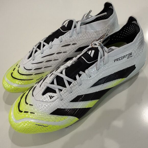 Adidas Predator Elite FG Soccer Cleats JI1082 White Lucid Lemon Men Sz 11 NWT main image 6